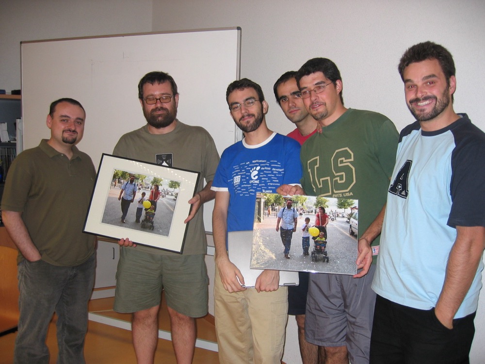 Recuerdo fotográfico de Teo